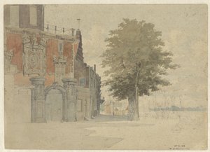 La Porta di Groothoofd a Dordrecht da Willem de Haas Hemken