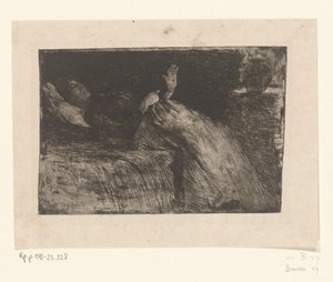 Donna sdraiata da Willem de Zwart