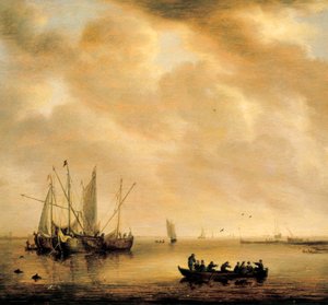 Paesaggio marino da Willem van Diest