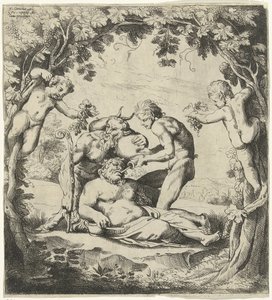 Bacco che beve da Willem van Haecht (II)
