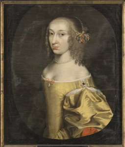 Ritratto della margravia Edwige Sofia di Brandeburgo da Willem van Honthorst
