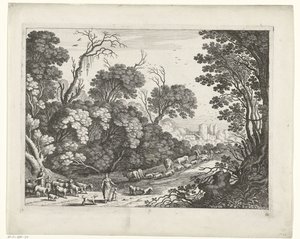 Pastori con il gregge da Willem van Nieulandt (II)