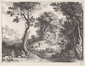 Mercurio, Argo e Io da Willem van Nieulandt (II)