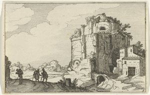 Rovina romana (serie: Rovine romane e paesaggi costieri)
