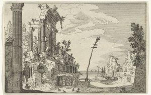 Rovine romane presso il mare