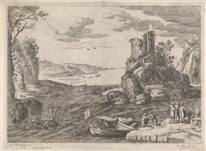 Varie navi in una baia da Willem van Nieulandt (II)