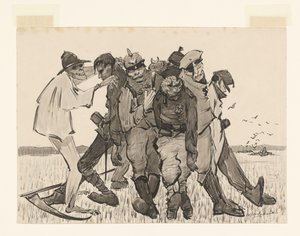Raccolto 1918. Moderna covone di grano da Willem van Schaik (signed by artist)
