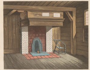 Interno della Casa di Pietro il Grande a Zaandam, 1824