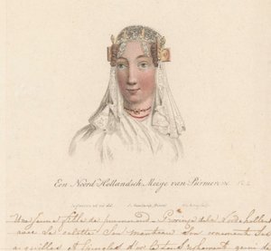 Copricapo di una ragazza di Purmerend, 1816