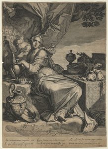 Allegoria della vanità e della natura transitoria dei beni mondani, 1608