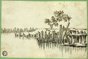 Torrente con palificazioni