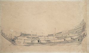 Ritratto di una fregata olandese, c.1655