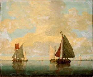 Barche a vela da Willem van de Velde the Younger