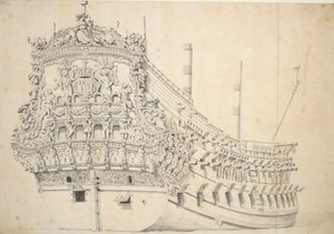 Ritratto di un due ponti francese. Costruito in Olanda 1666-1667, c.1667