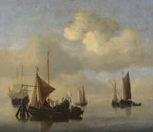 Marina in tempo calmo