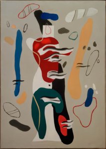 immagine fiammeggiante da Willi Baumeister