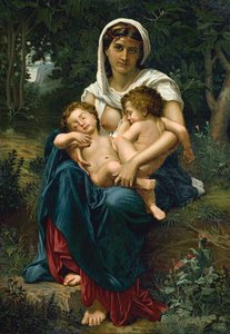 Carità da William Adolphe (after) Bouguereau