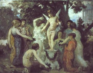 Offerta a Cupido da William Adolphe Bouguereau