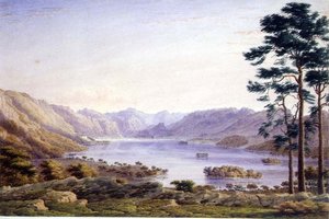 Loch Garry, Invernesshire da Joseph Mallord William Turner