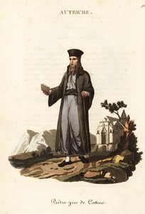 Sacerdote ortodosso greco di Kotor, Montenegro da William (after) Alexander