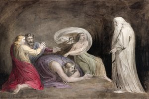 La strega di Endor evoca lo spirito di Samuele