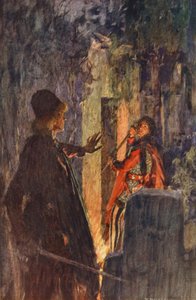 Romeo e Giulietta di Shakespeare: Atto V, Scena III da William (after) Hatherell