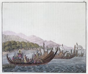 Incisione di P. Fumagalli, tratta da un dipinto di William Hodges da William (after) Hodges