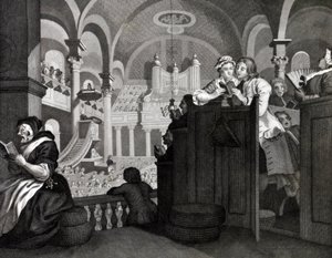 La domenica libera di Goodchild da William (after) Hogarth