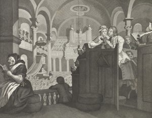 La domenica libera di Goodchild da William (after) Hogarth