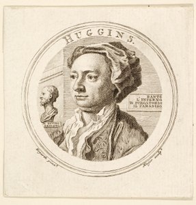 Ritratto di William Huggins, pub. 1760