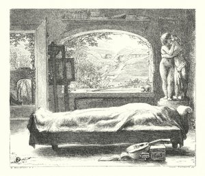 La Casa Abbandonata (incisione) da William (after) Mulready