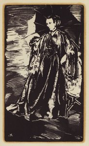 Illustrazione per Memorie di un uomo di caccia alla volpe di Siegfried Sassoon (xilografia) da William (after) Nicholson