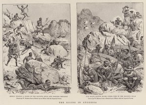 La rivolta in Rhodesia (incisione) da William (after) Ralston