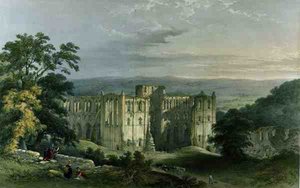 Abbazia di Rievaulx nella Valle del Rye, da 
