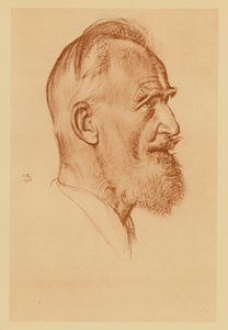 Ritratto di George Bernard Shaw da William (after) Rothenstein