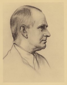 Ritratto del professor A S Eddington da William (after) Rothenstein