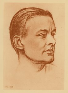 Ritratto di T S Eliot da William (after) Rothenstein