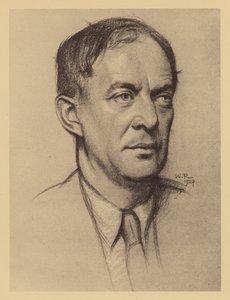 Ritratto di Walter de la Mare da William (after) Rothenstein