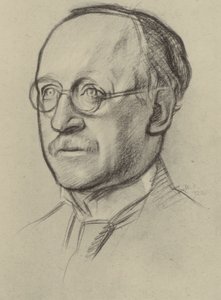 Sir Edwin Lutyens, RA da William (after) Rothenstein