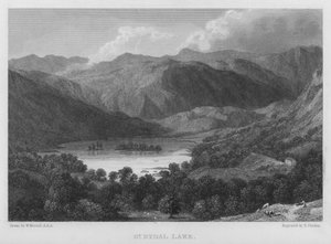 Grande Lago di Rydal da William (after) Westall