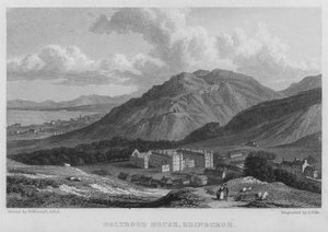 Holyrood House, Edimburgo da William (after) Westall