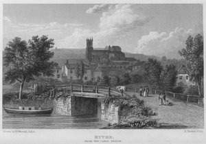 Hythe, dal Ponte del Canale da William (after) Westall