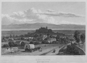 Lancaster, dal Sud da William (after) Westall
