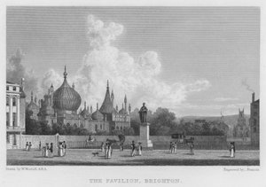 Il Padiglione, Brighton da William (after) Westall