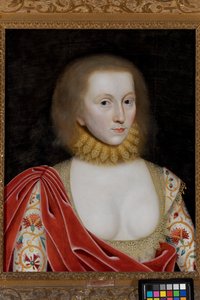 Ritratto di una signora, c.1585-1619 da William (studio of) Larkin