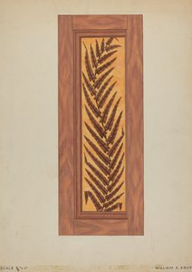 Pannelli degli interni del vagone ferroviario da William A. Kropp