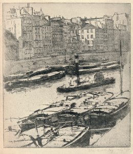 Quai des Grands Augustins, 1915 da William A Levy