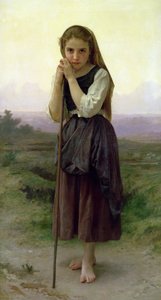 Una piccola pastorella da William Adolphe Bouguereau