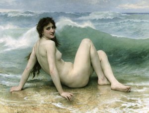 La Vague da William Adolphe Bouguereau