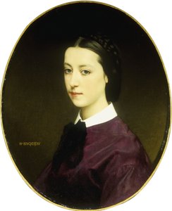 Ritratto di una giovane donna da William Adolphe Bouguereau